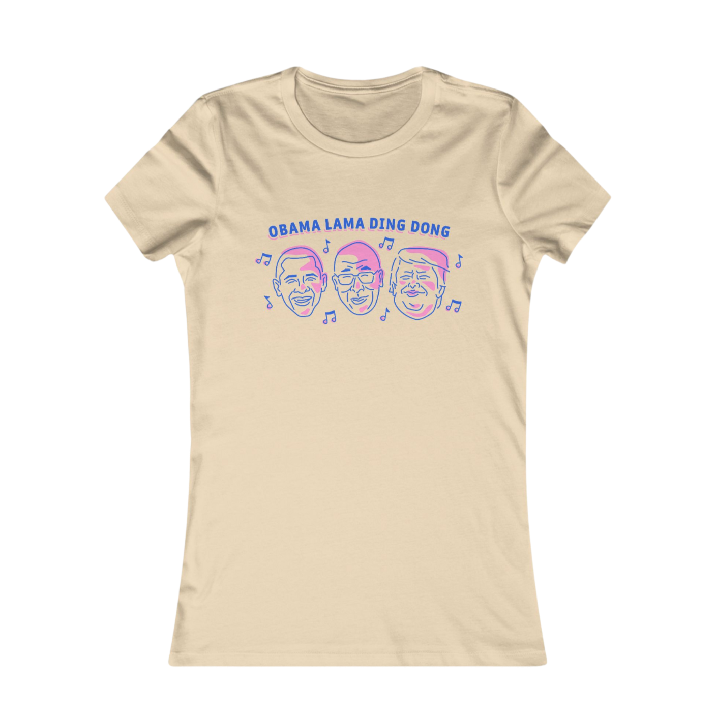 Obama Lama Ding Dong Women's Cut