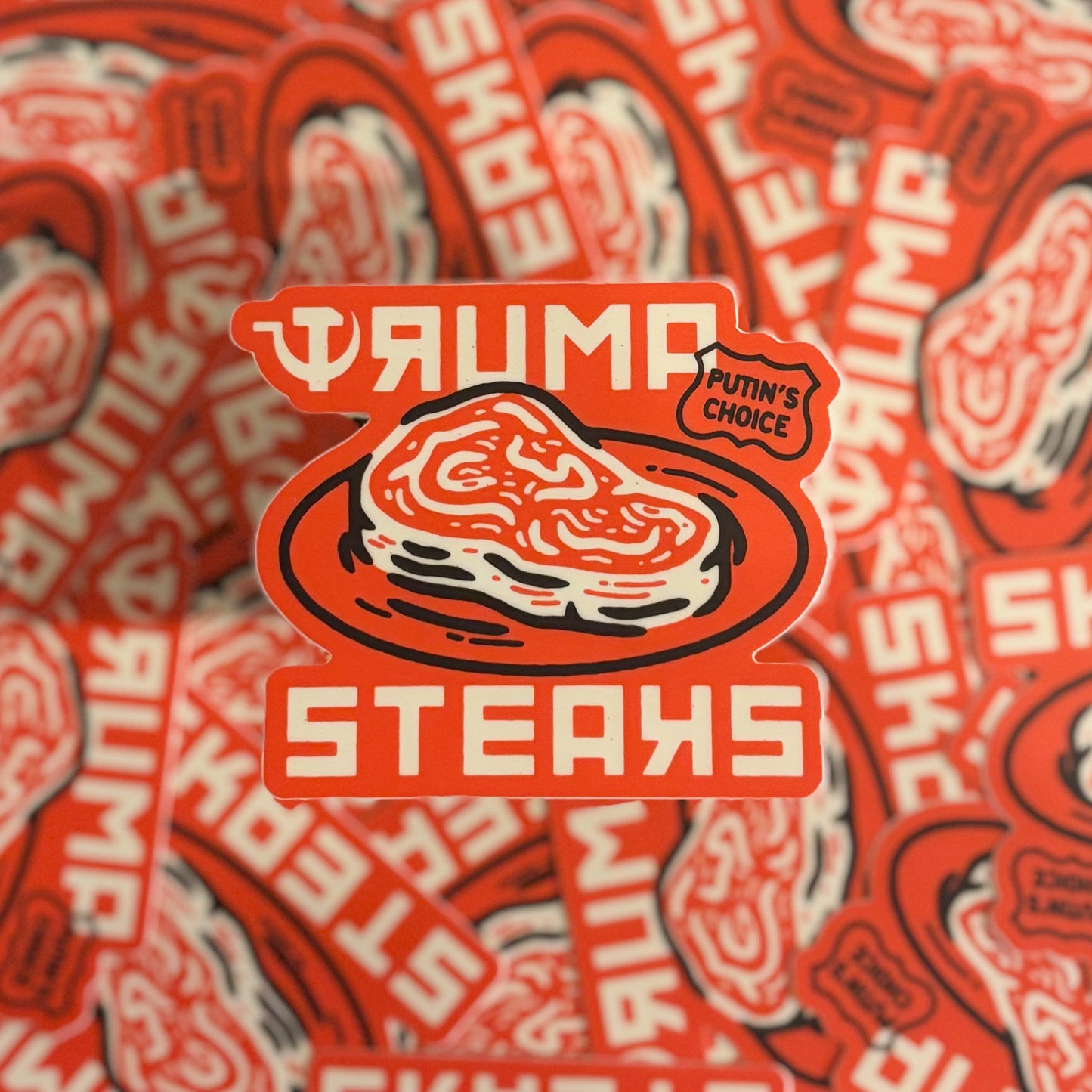 Trump Steaks Sticker